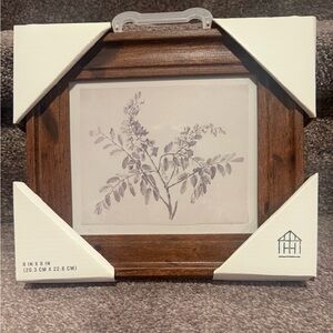Hearth & Hand Wooden Frame with Botanical Sketch